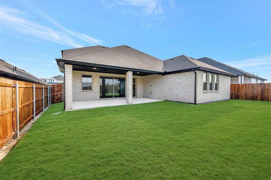 Exterior details and patio area of a home in Elevon, Lavon (Image 22). Exterior details and patio area of a home in Elevon, Lavon (Image 22).