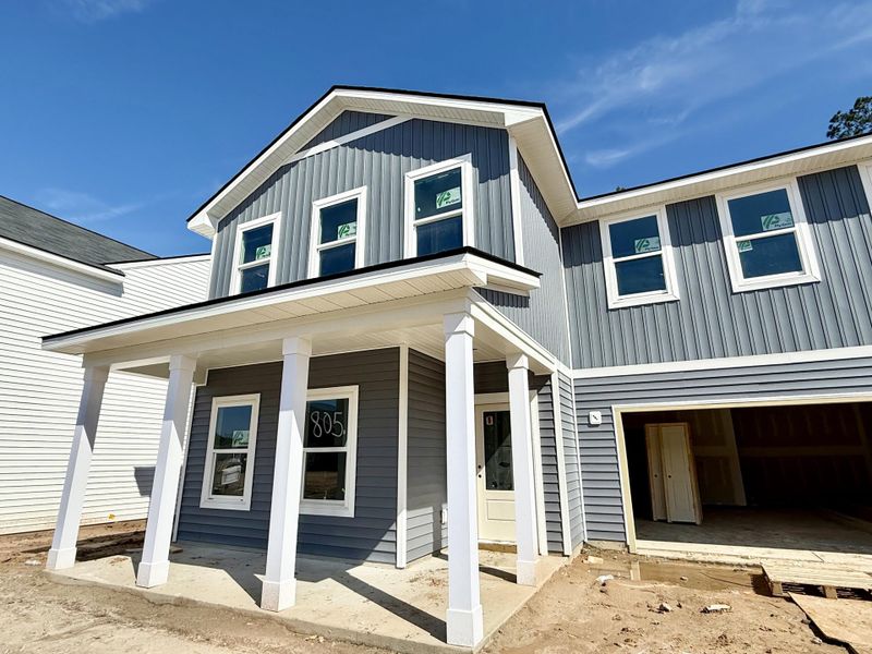 In-progress construction of a new home in , Summerville, SC (Image 10).