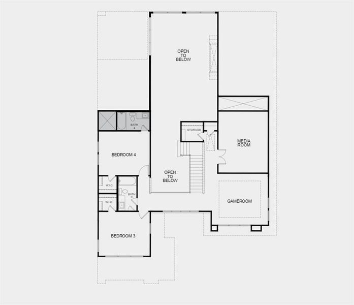 Structural options added include: additional bathroom, freestanding tub and separate shower in owner's bath.