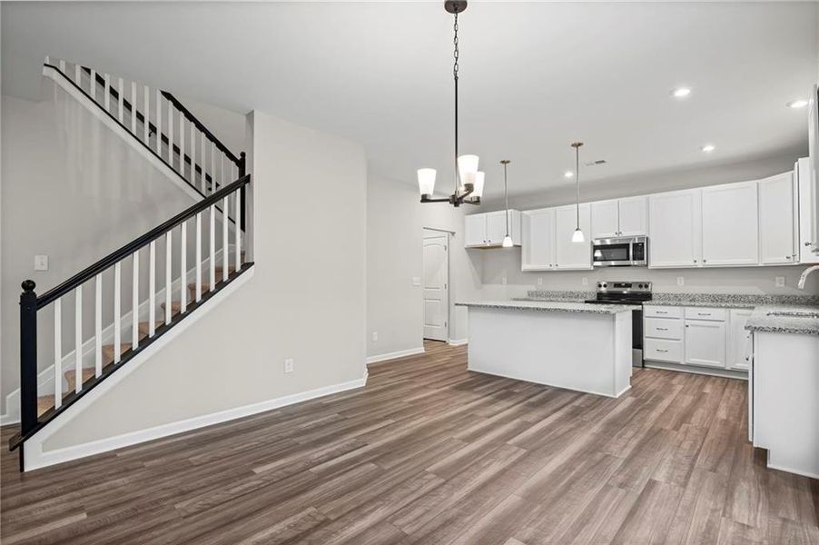 Furnished interior view inside a new home in Sage Woods, Dallas (Image 5).