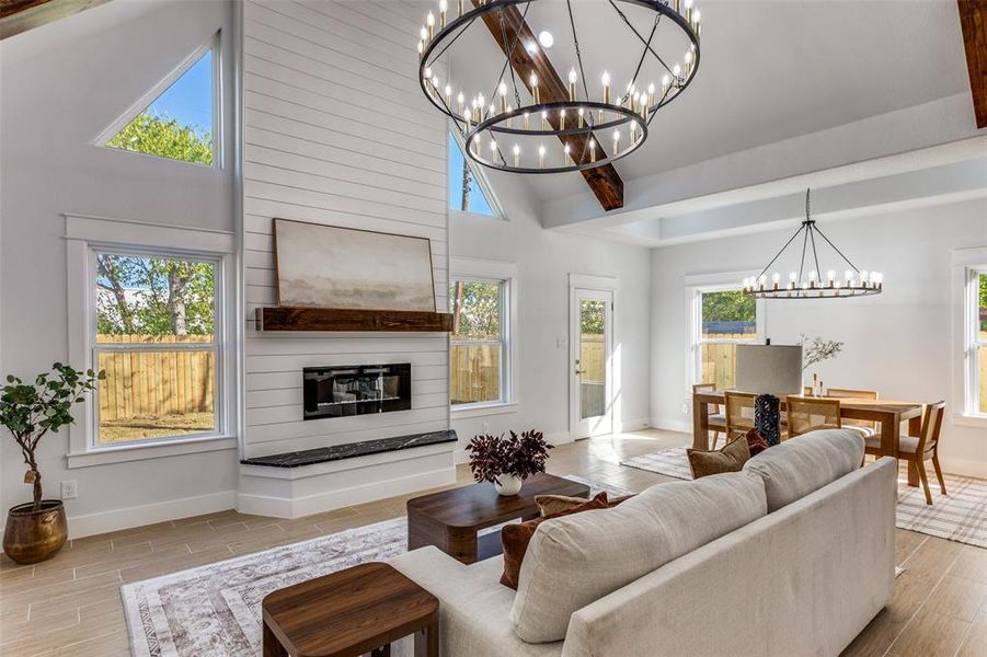 Furnished interior view inside a new home in , Fort Worth (Image 17).