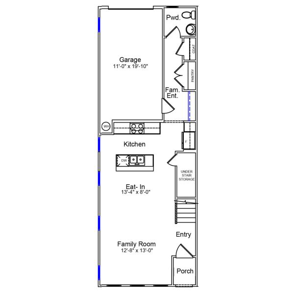2D floor plan layout of this home in Lakeview Village, Charlotte, NC (Image 2). 2D floor plan layout of this home in Lakeview Village, Charlotte, NC (Image 2).
