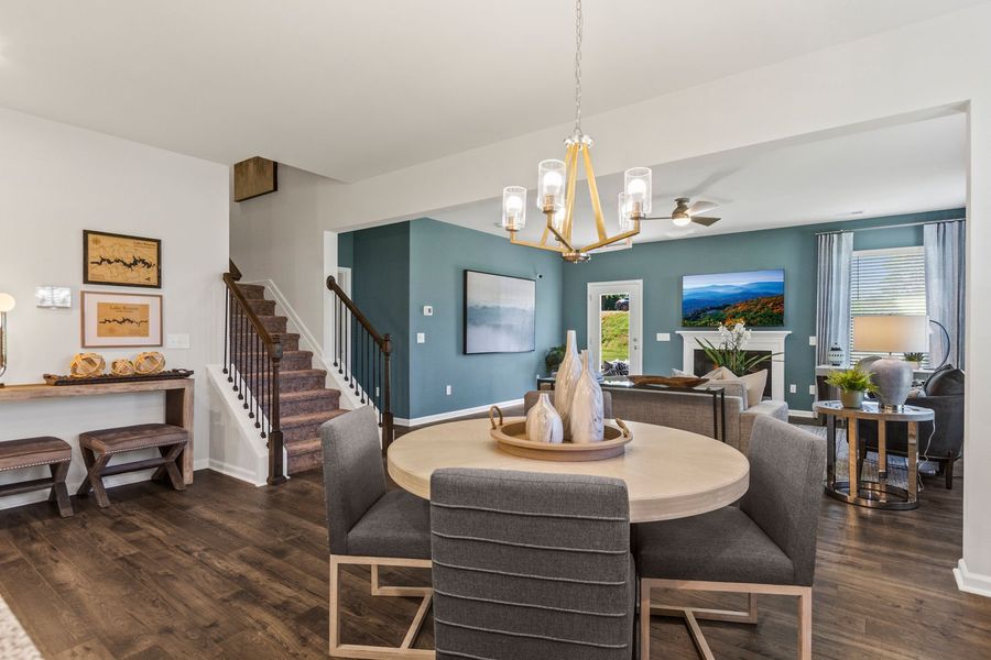 Representative furnished interior of a home built from the The Rembert by Stanley Martin Homes in Hamptons, Fountain Inn (Image 11).