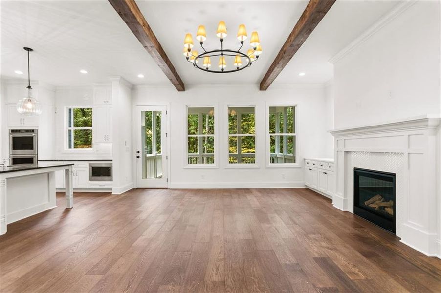 Spacious, unfurnished interior of a new home in , Marietta (Image 15).
