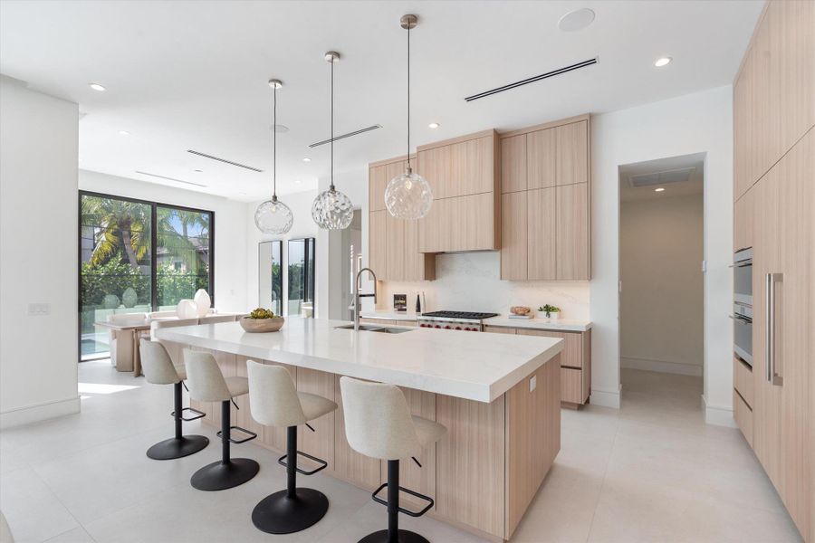 Furnished interior view inside a new home in , Boca Raton (Image 40).