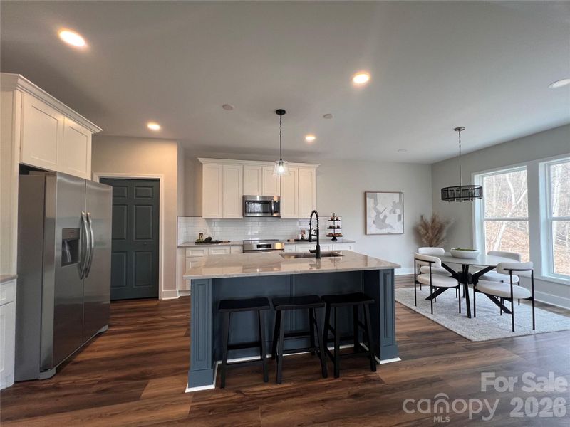 Furnished interior view inside a new home in , Dallas (Image 7).