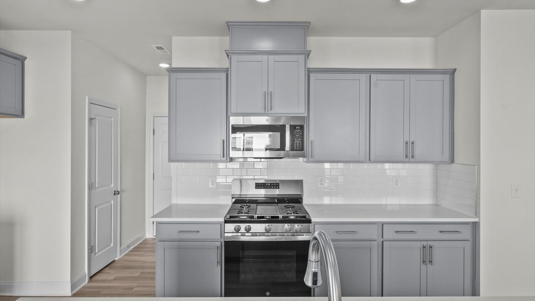 Representative furnished interior of a home built from the Jasmine by DRB Homes in Essex Village, Franklinton (Image 13).