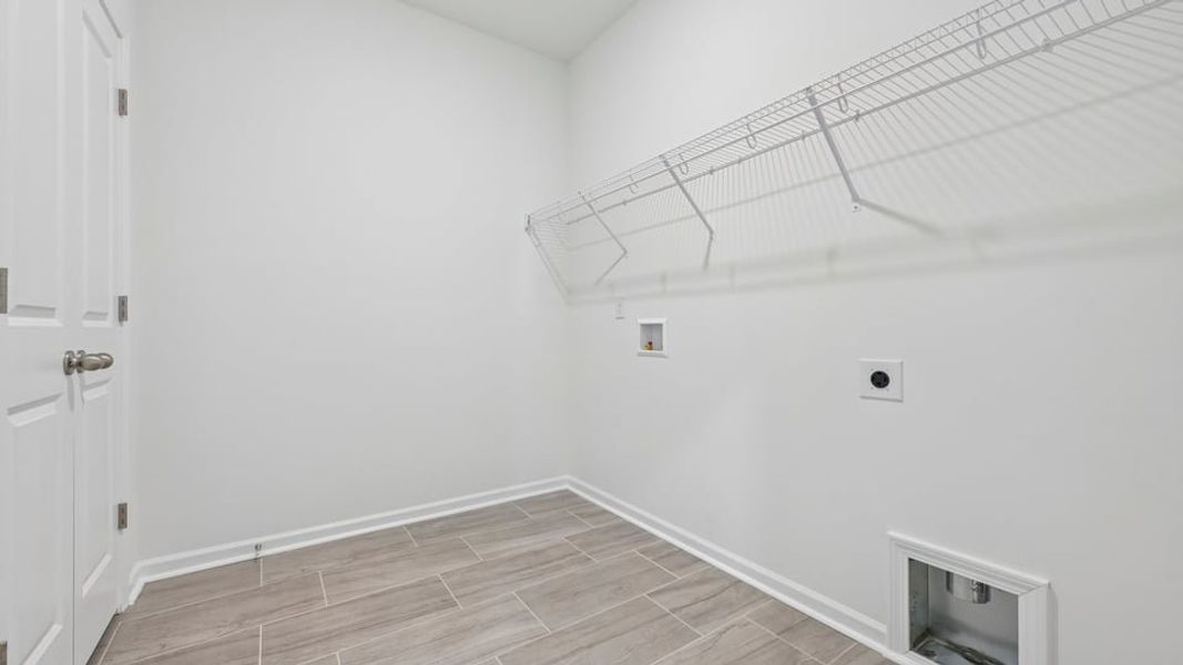 Representative unfurnished interior of a home built from the Olivia by D.R. Horton in The Manors at Haywood Glen, Knightdale (Image 19).