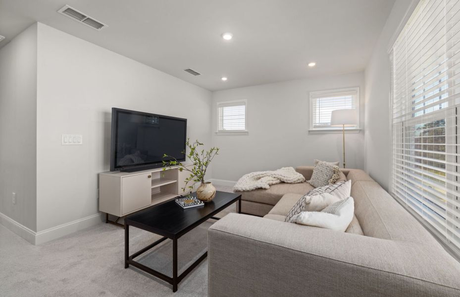 Furnished interior view inside a new home in Browning Stables, Wendell (Image 10).