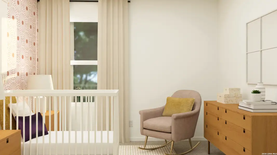Furnished interior view inside a new home in Guadalupe Heights, Seguin (Image 22).