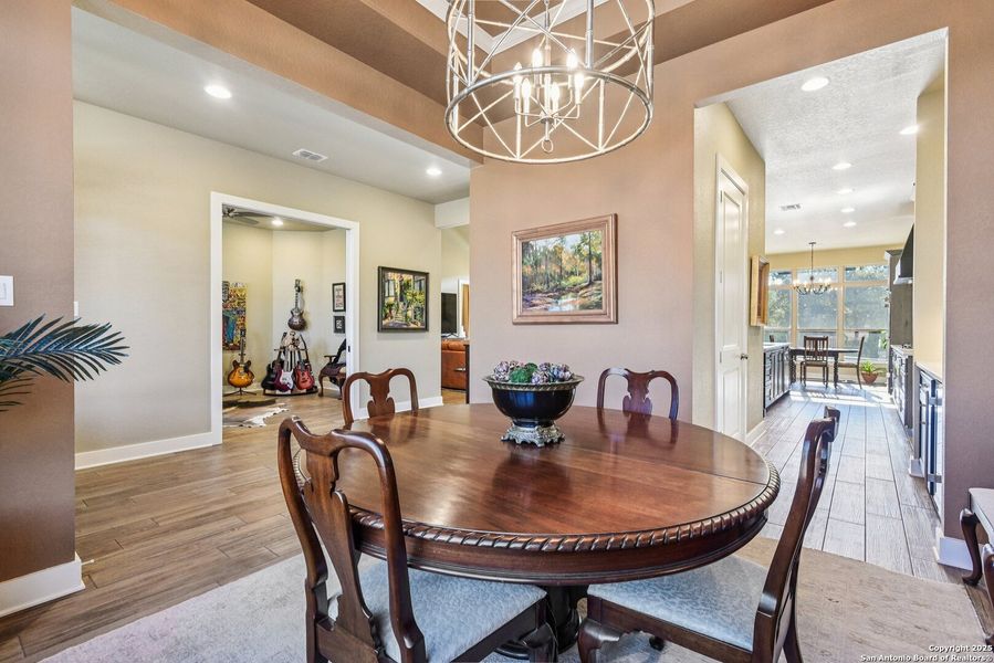 Furnished interior view inside a new home in , Spring Branch (Image 3).