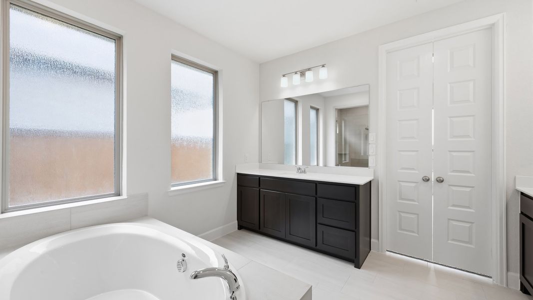 Furnished interior view inside a new home in Devonshire, Forney (Image 14).