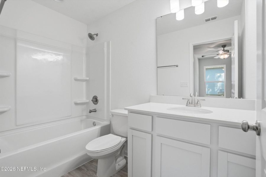 Furnished interior view inside a new home in , Jacksonville (Image 10).