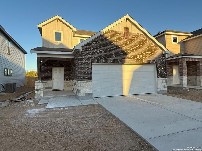 In-progress construction of a new home in Meadows at Hennersby Hollow 40's, San Antonio, TX (Image 25). In-progress construction of a new home in Meadows at Hennersby Hollow 40's, San Antonio, TX (Image 25).
