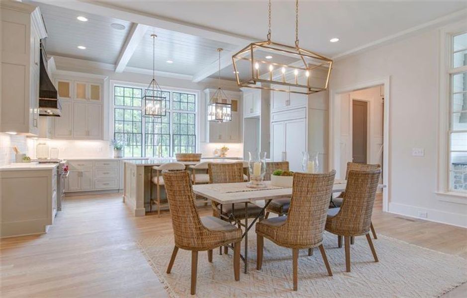 Furnished interior view inside a new home in , Canton (Image 27).