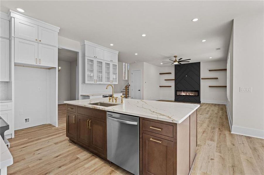 Furnished interior view inside a new home in , Maysville (Image 7).
