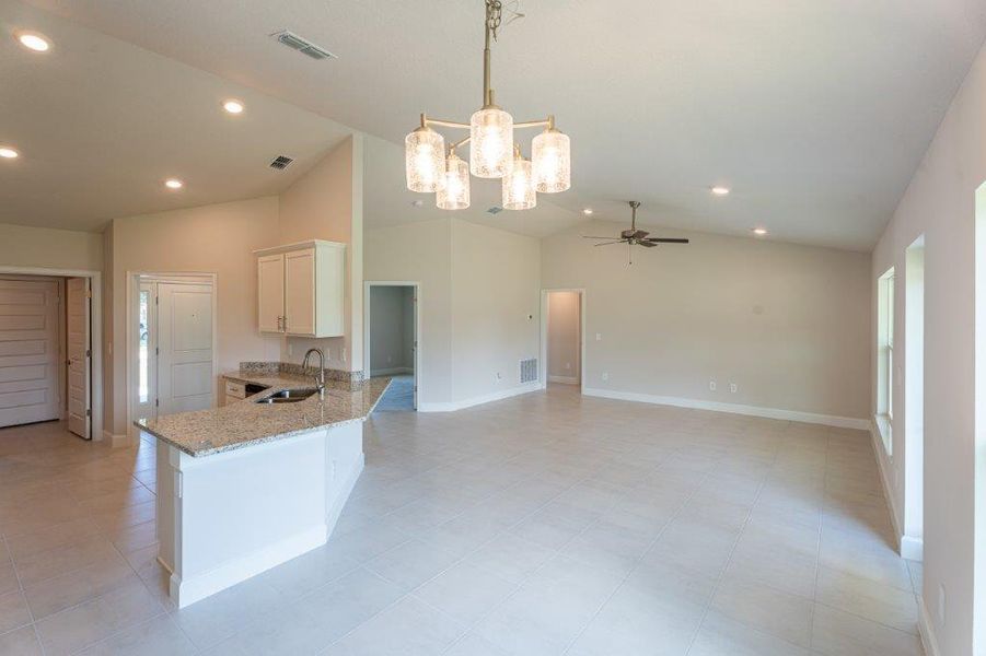 Furnished interior view inside a new home in Gatlin, Port St. Lucie (Image 8). Furnished interior view inside a new home in Gatlin, Port St. Lucie (Image 8).