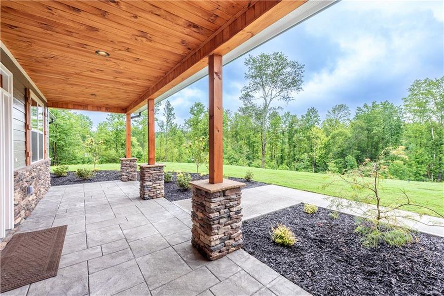 Exterior details and patio area of a home in , Jasper (Image 33). Exterior details and patio area of a home in , Jasper (Image 33).