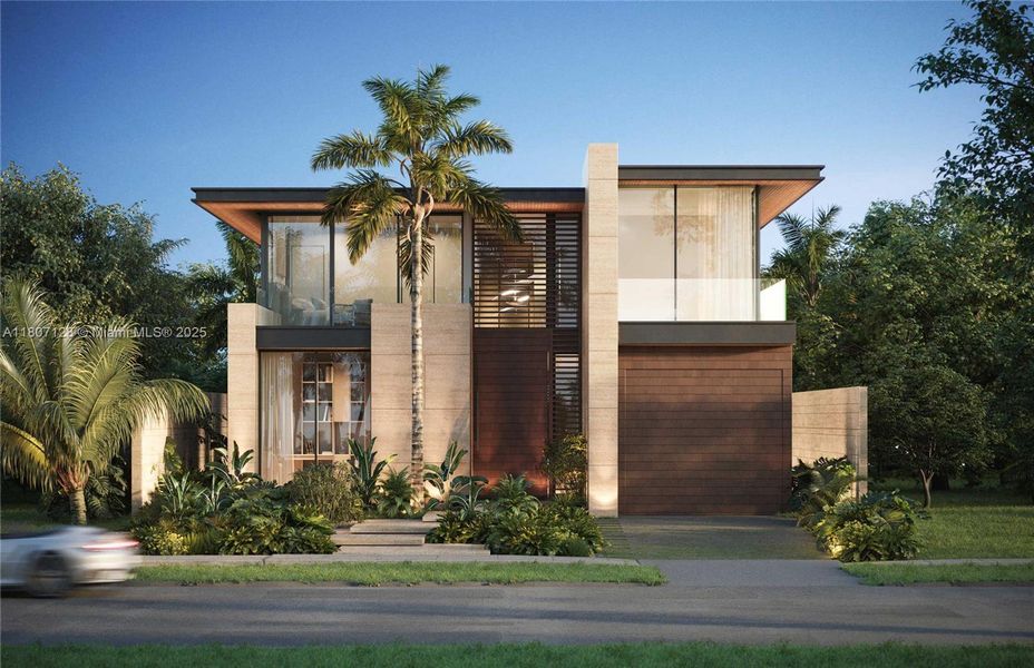 Front exterior of a new home in , Miami, FL, highlighting curb appeal (Image 1).