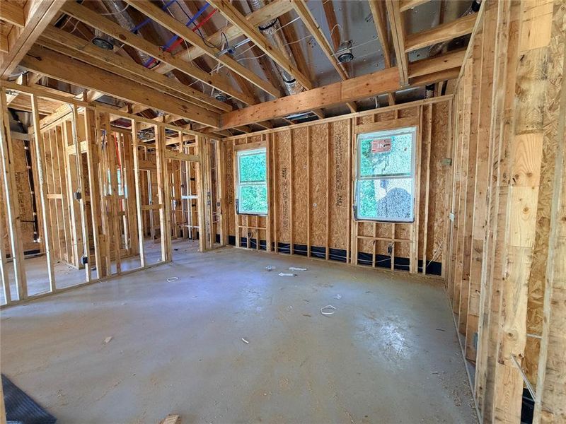 In-progress construction of a new home in Monarch Manor, Poolville, TX (Image 10).