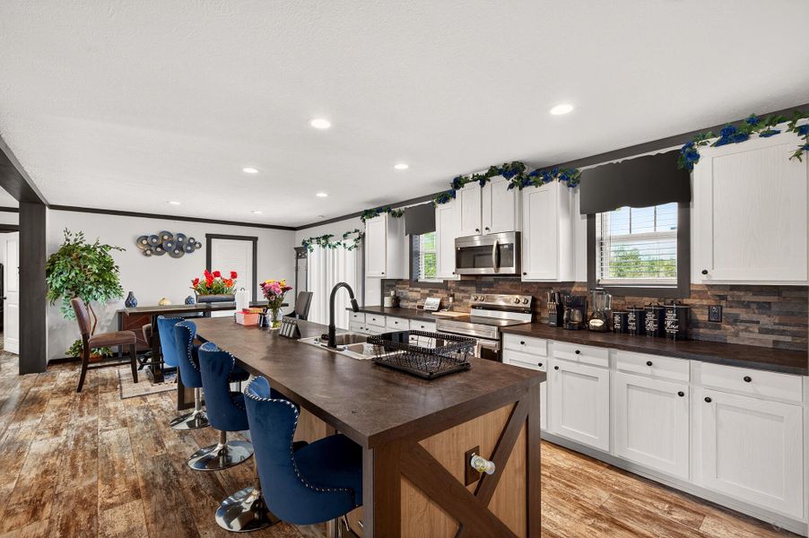 Furnished interior view inside a new home in , Walterboro (Image 30).
