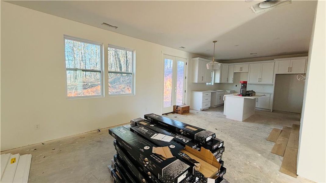 In-progress construction of a new home in , Hiram, GA (Image 16).