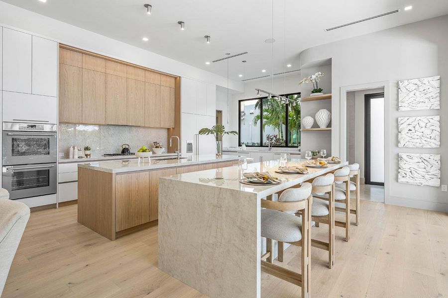 Furnished interior view inside a new home in , Boca Raton (Image 68).