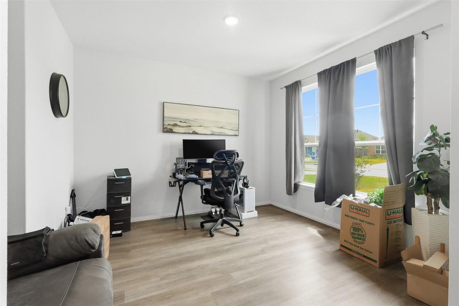 Furnished interior view inside a new home in Oakwood Estates, Waller (Image 14).