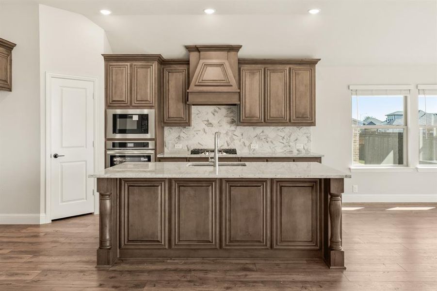 Furnished interior view inside a new home in Wildcat Ridge Phase 2 and 4, Godley (Image 11).