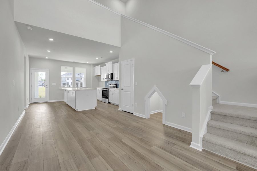 Spacious, unfurnished interior of a new home in Grand Park, Leland (Image 15).
