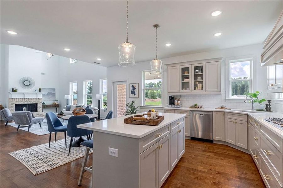 Furnished interior view inside a new home in , Watkinsville (Image 64).