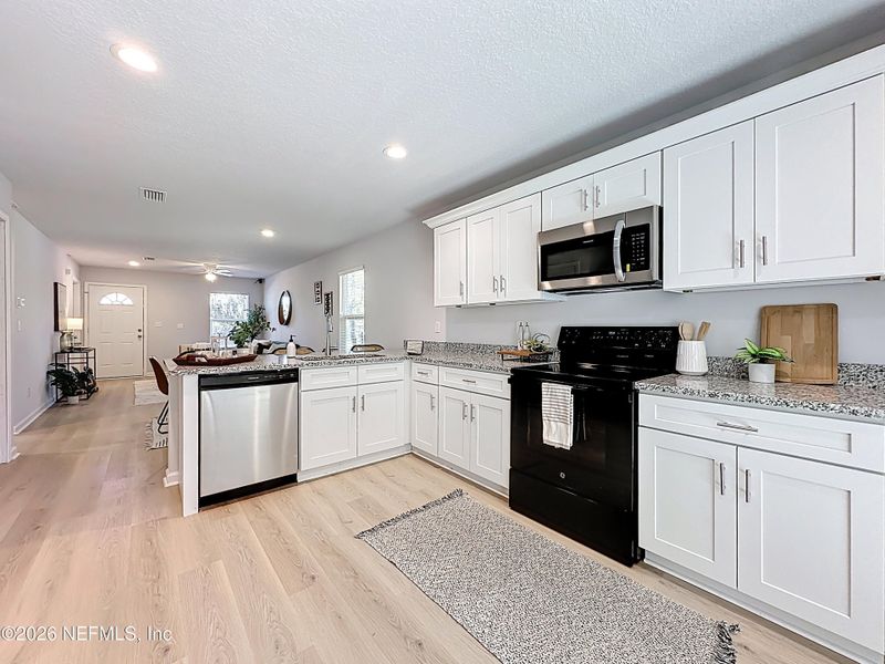 Furnished interior view inside a new home in , Jacksonville (Image 22). Furnished interior view inside a new home in , Jacksonville (Image 22).