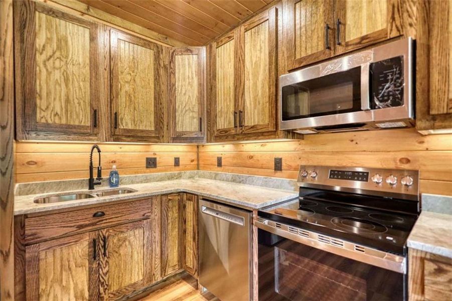 Furnished interior view inside a new home in , Blue Ridge (Image 3).