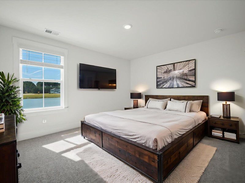 Furnished interior view inside a new home in , Summerville (Image 6).