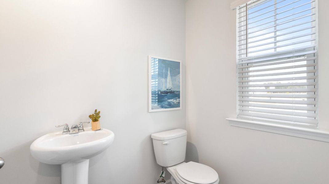 Furnished interior view inside a new home in Carolina Groves Townhomes, Moncks Corner (Image 12).