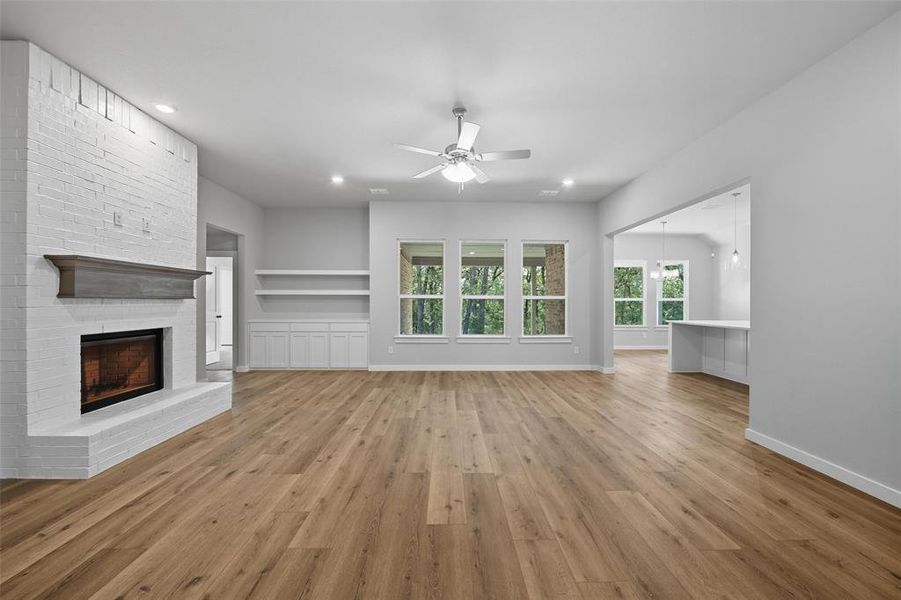 Spacious, unfurnished interior of a new home in Arbor Oaks, Boyd (Image 22).