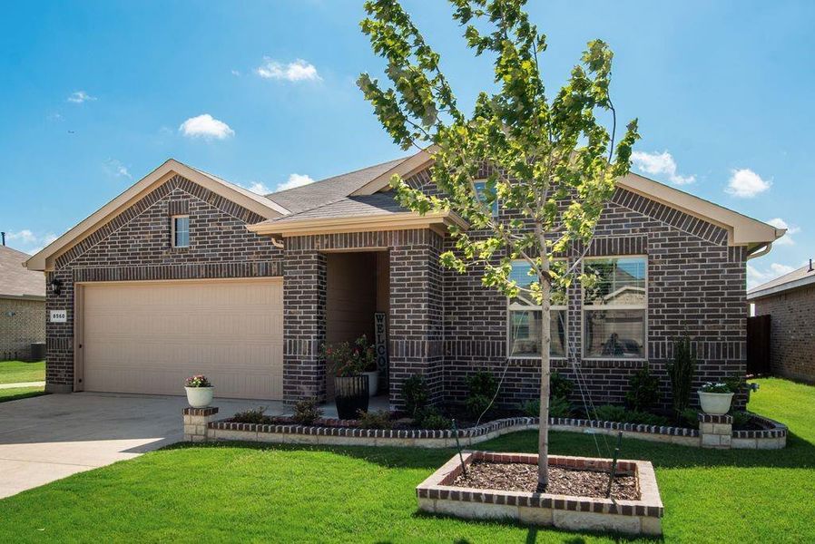 Front exterior of a new home in , Fort Worth, TX, highlighting curb appeal (Image 22).