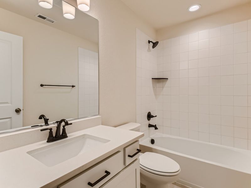 Representative Photo of Secondary Bathroom for Plan C412