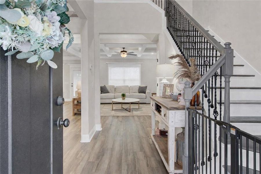 Furnished interior view inside a new home in , Bonaire (Image 8).