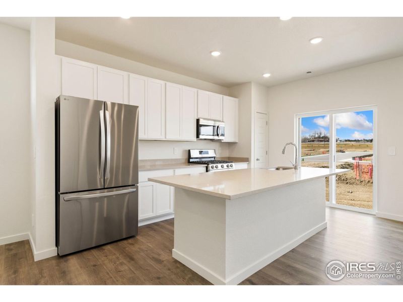Furnished interior view inside a new home in Sage Meadows, Wellington (Image 5).
