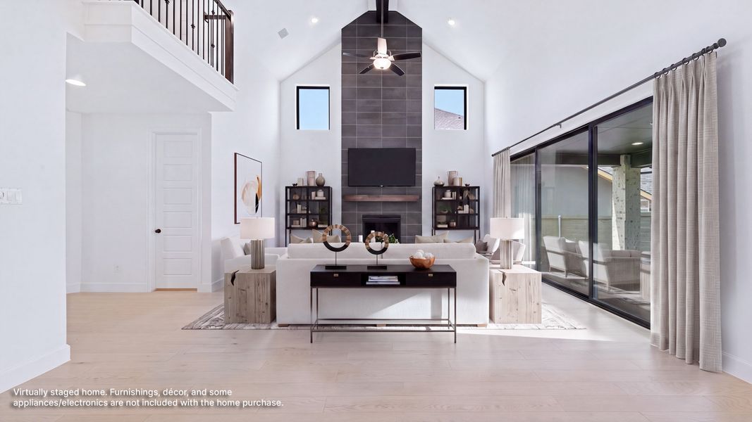 Furnished interior view inside a new home in Ramble, Celina (Image 7).