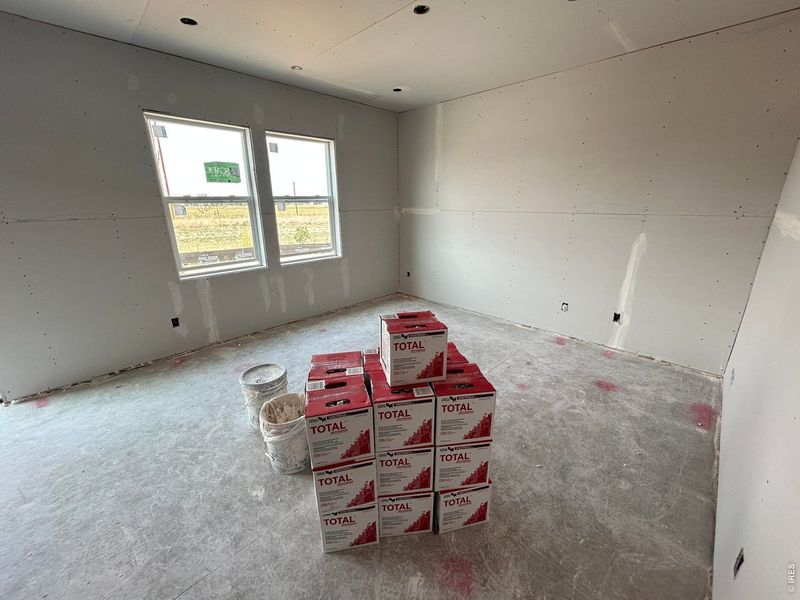 In-progress construction of a new home in Union Colony West, Greeley, CO (Image 31).