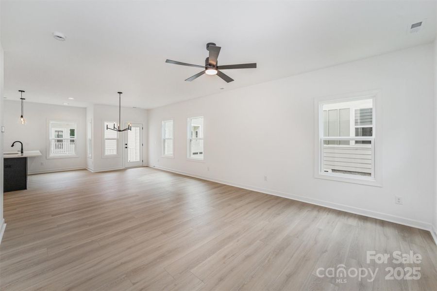 Spacious, unfurnished interior of a new home in , Charlotte (Image 35).
