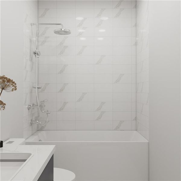 Furnished interior view inside a new home in , Cumming (Image 43).