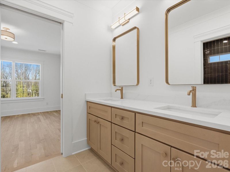 Furnished interior view inside a new home in , Charlotte (Image 40). Furnished interior view inside a new home in , Charlotte (Image 40).