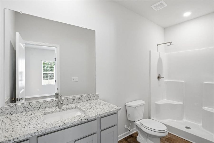 Furnished interior view inside a new home in , Covington (Image 9).