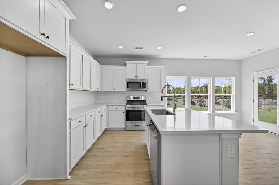 Furnished interior view inside a new home in Carnes Crossroads, Summerville (Image 5).