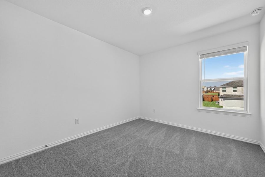 Spacious, unfurnished interior of a new home in Parks at Foster Crossing, Anna (Image 23). Spacious, unfurnished interior of a new home in Parks at Foster Crossing, Anna (Image 23).