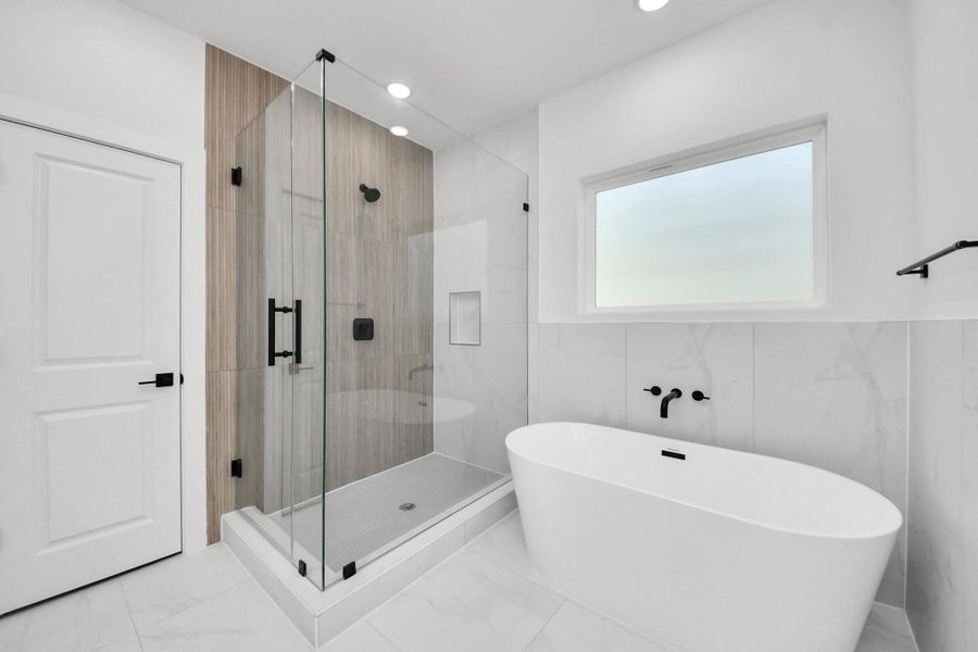Furnished interior view inside a new home in , Houston (Image 19).