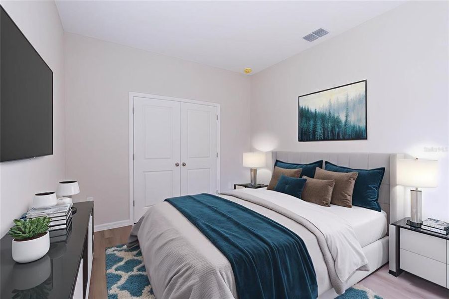 Furnished interior view inside a new home in , Leesburg (Image 15). Furnished interior view inside a new home in , Leesburg (Image 15).